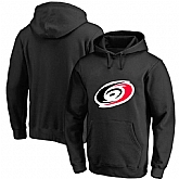 Carolina Hurricanes Black All Stitched Pullover Hoodie,baseball caps,new era cap wholesale,wholesale hats
